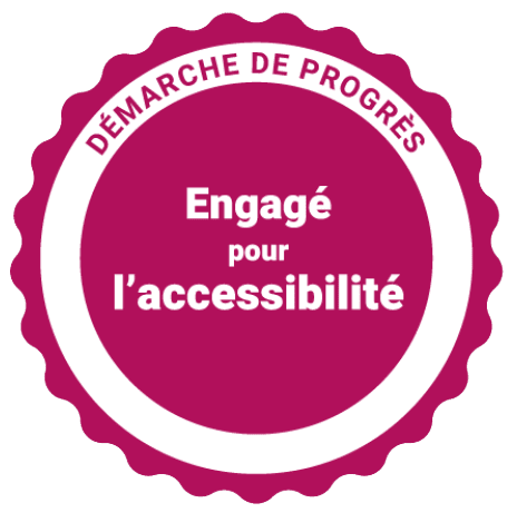 Engagé dans une démarche de progrè d'accessibilité